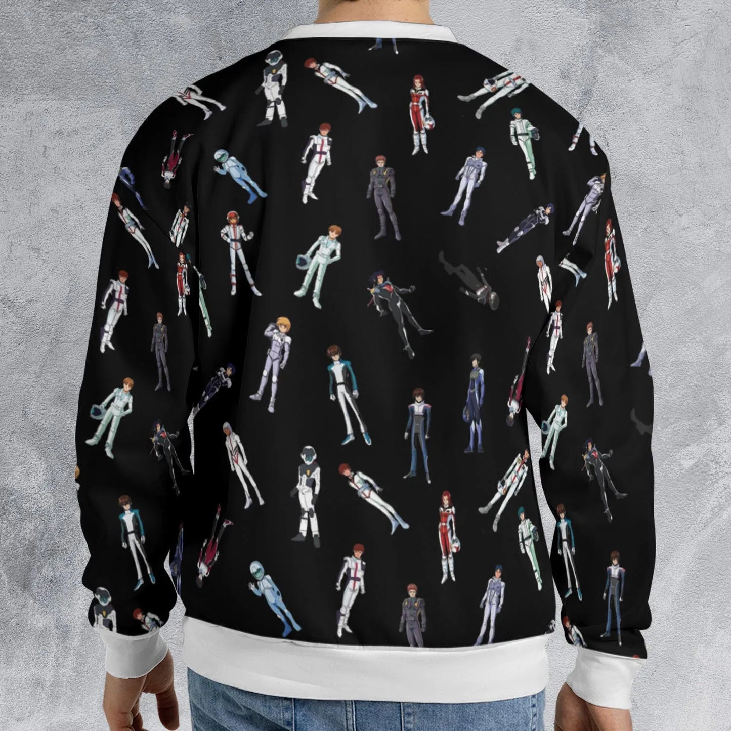 All-over Print Sweatshirt - LDFPANZC