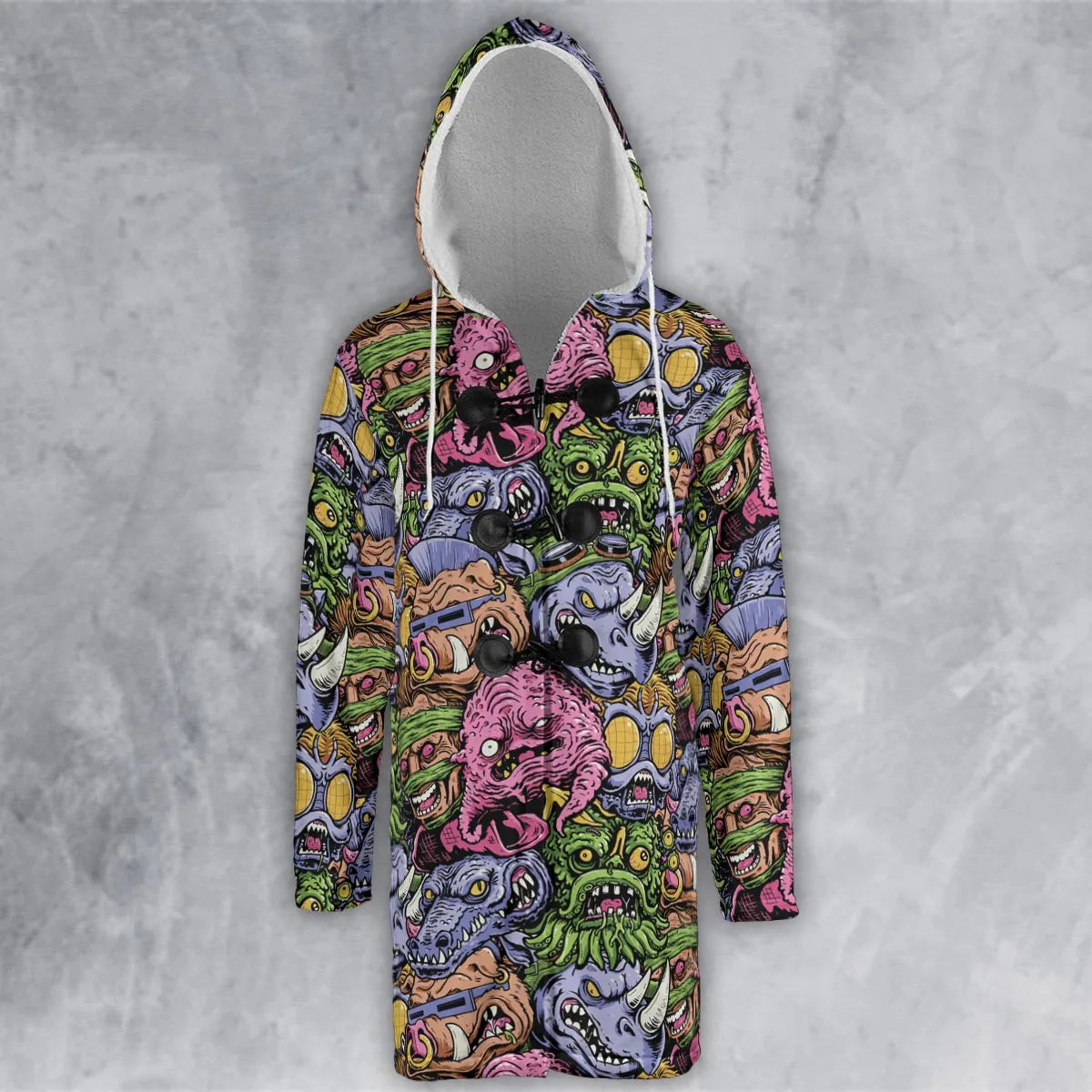 Hooded Cloak Coat - 5VHH4H2R