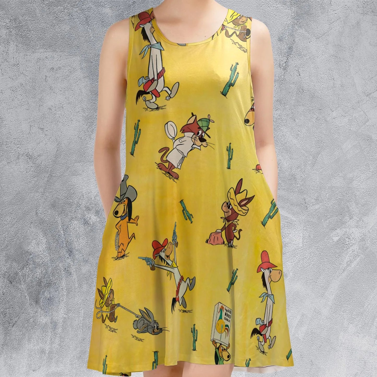 Sleeveless Dress - QR5JE3Q5
