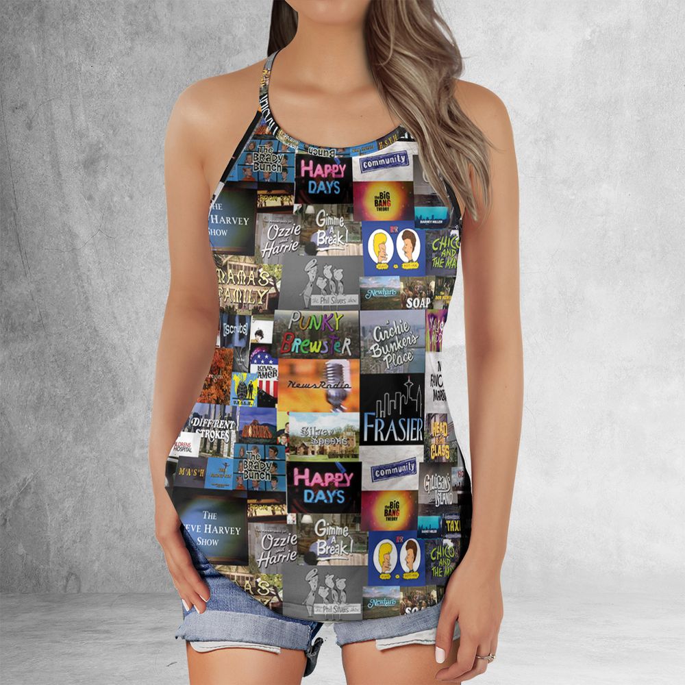 Criss Cross Tank Top - XSB9KZ4U -  - 2