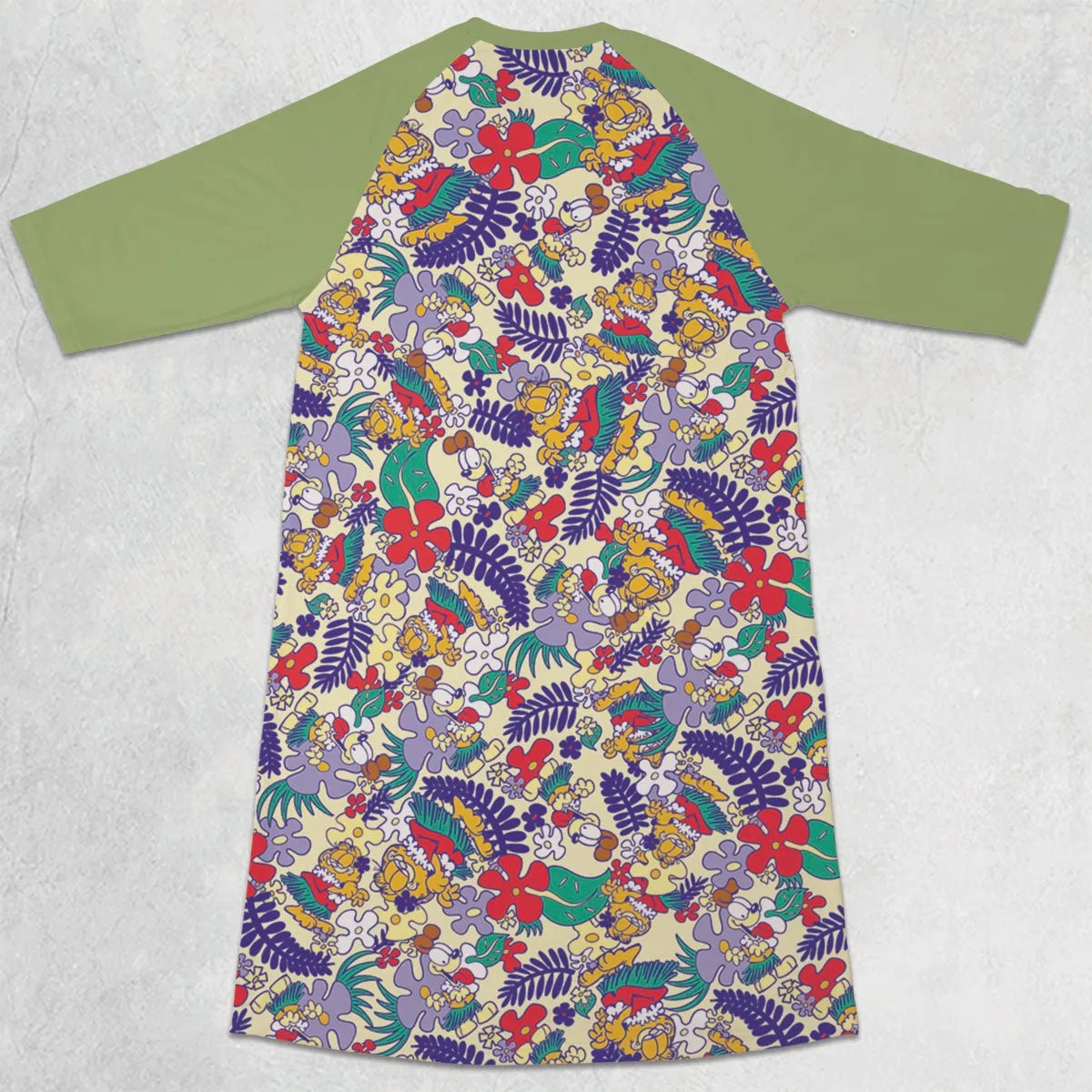 3/4 Sleeve Raglan Dress - GJD6M38D