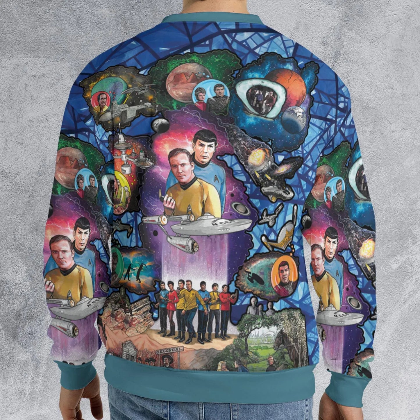 All-over Print Sweatshirt - 1KCN9LSJ