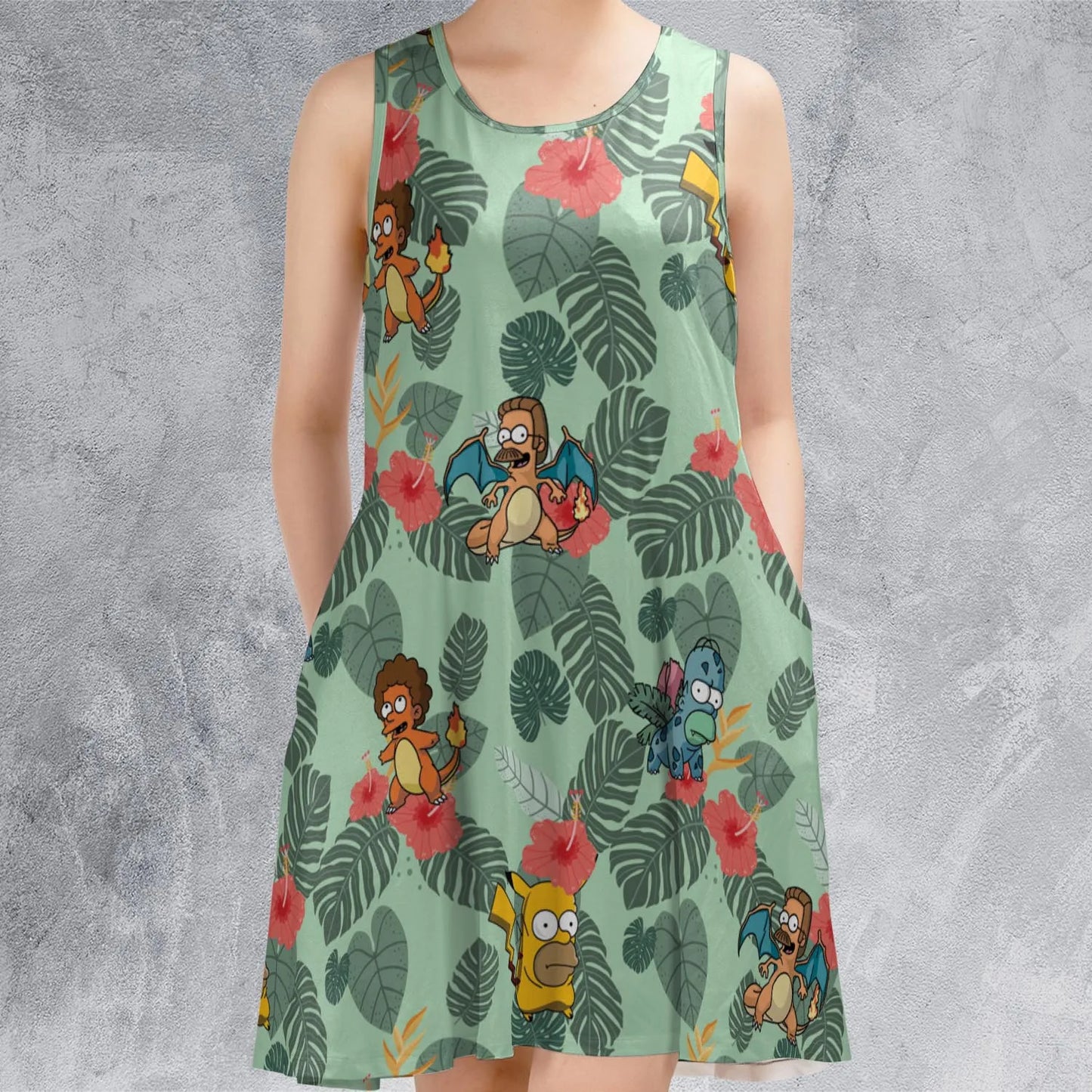 Sleeveless Dress - 76PFW9ZM