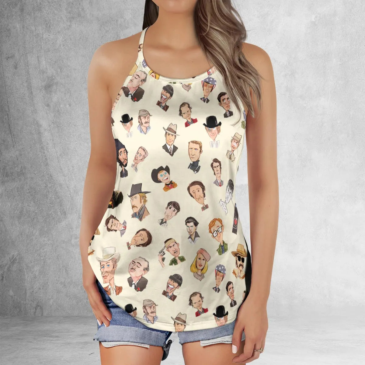 Criss Cross Tank Top - 27RBGJB6