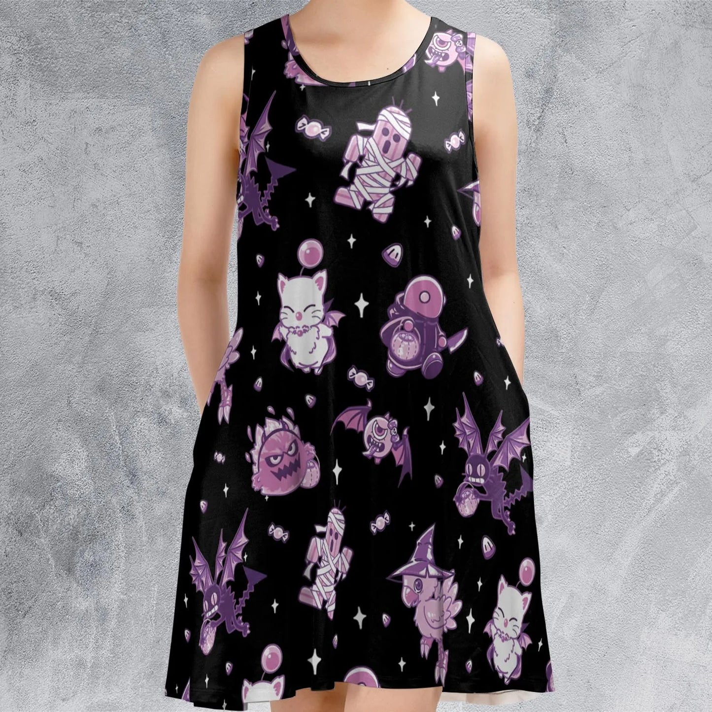 Sleeveless Dress - GRKNAJDD