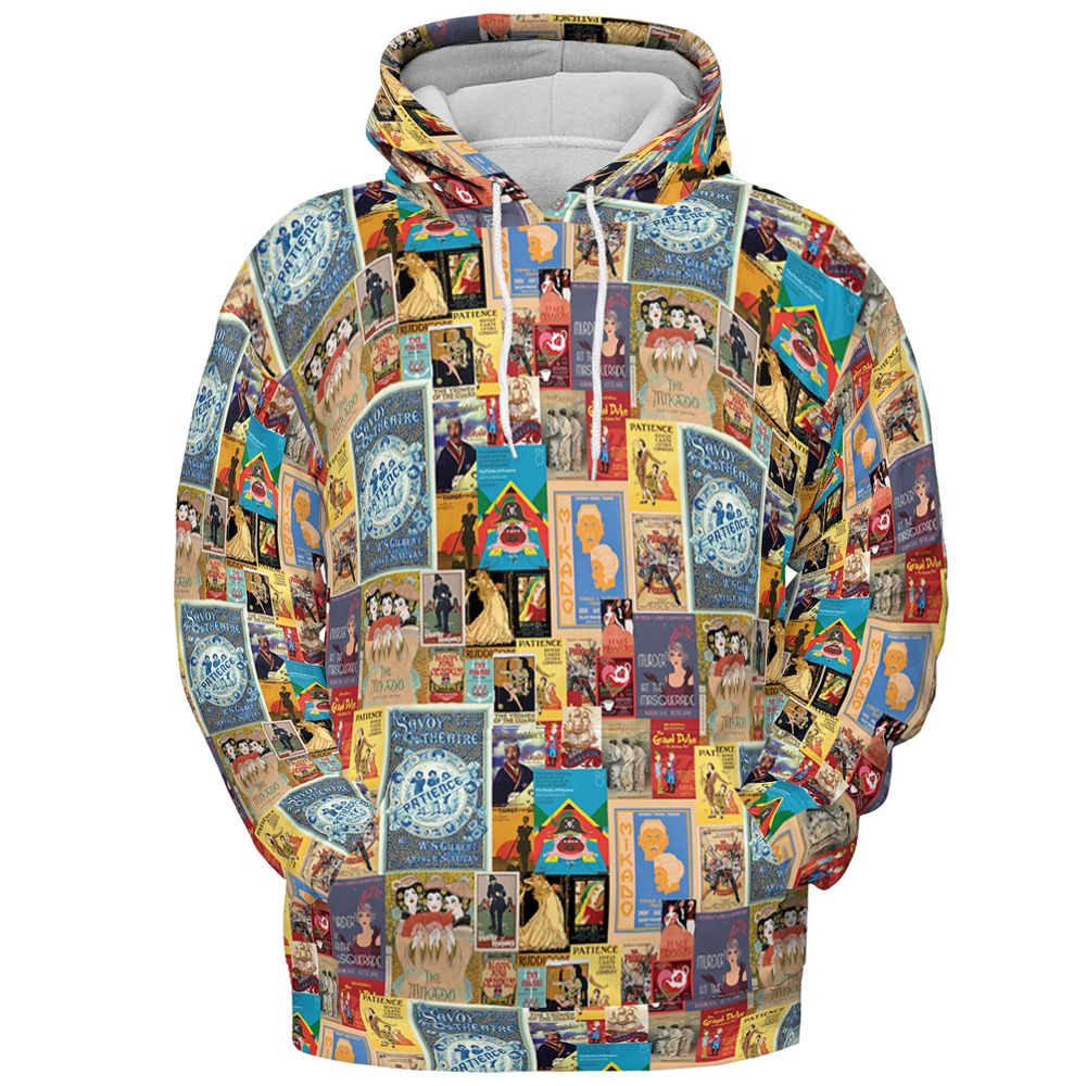 All-over Print Hoodie - 1X9F9AHR -  - 2