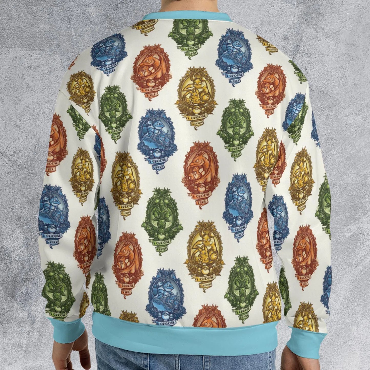 All-over Print Sweatshirt - RBZBKCVE
