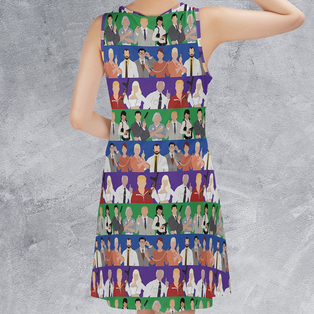 Sleeveless Dress - DDQ5SSSC -  - 2