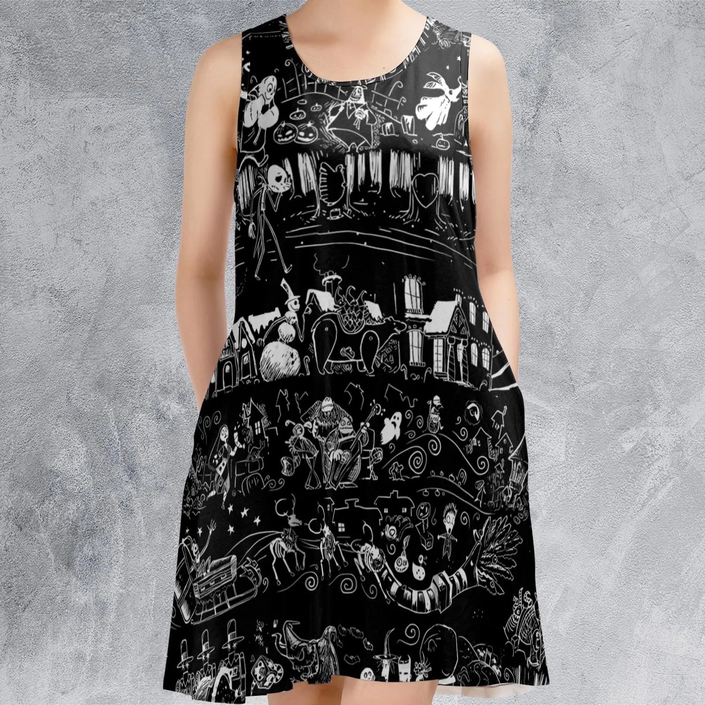 Sleeveless Dress - M9WLG7P1
