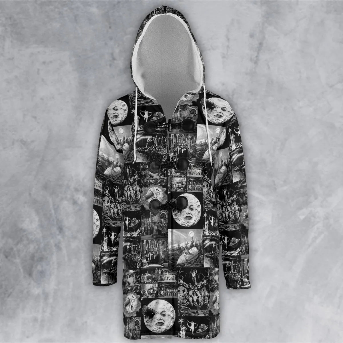 Hooded Cloak Coat - 29NCMFNY
