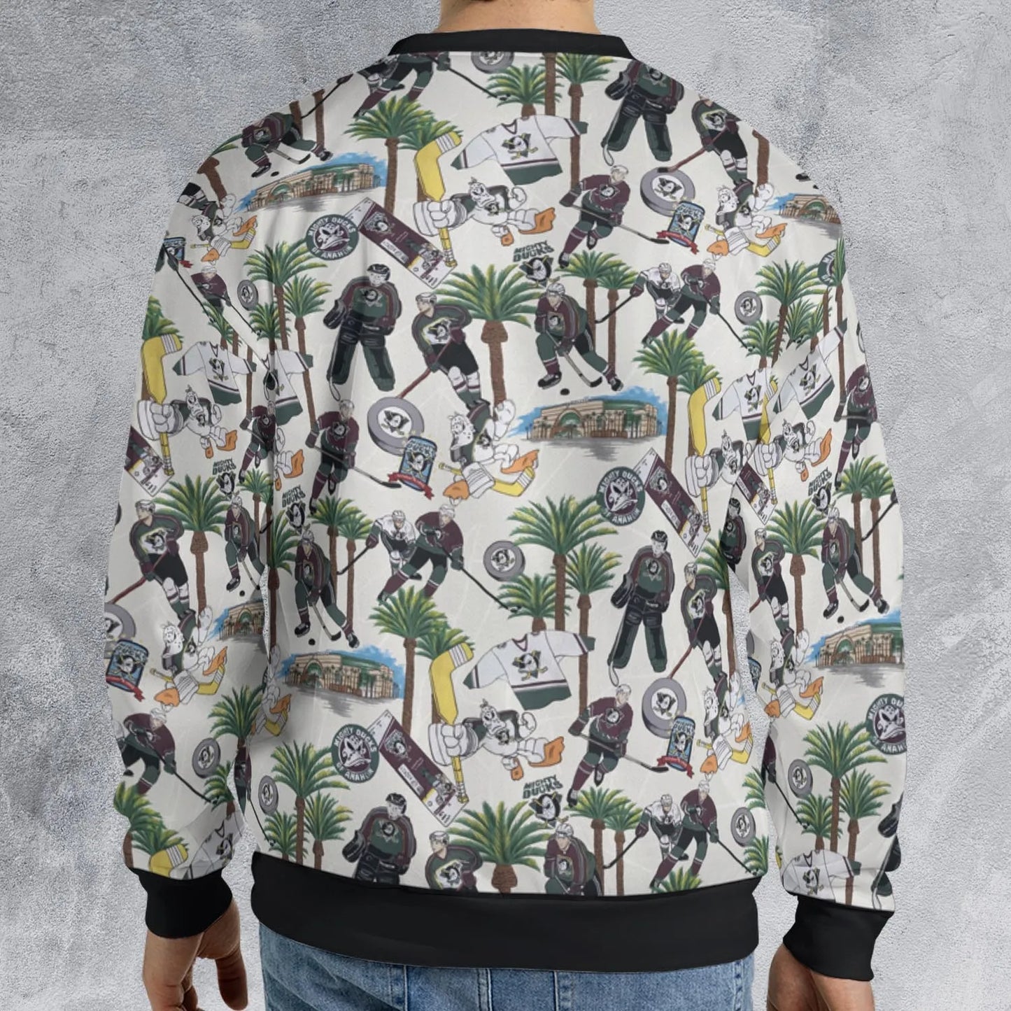 All-over Print Sweatshirt - ENL1LASJ