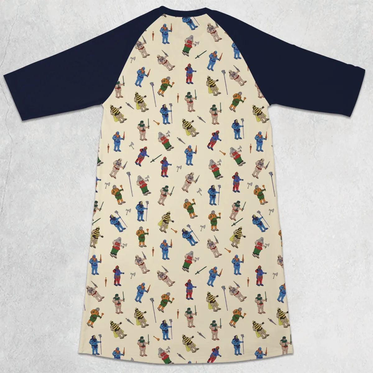3/4 Sleeve Raglan Dress - 9BQ89962