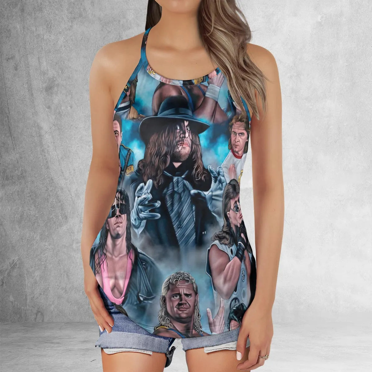 Criss Cross Tank Top - 14NMQMFB