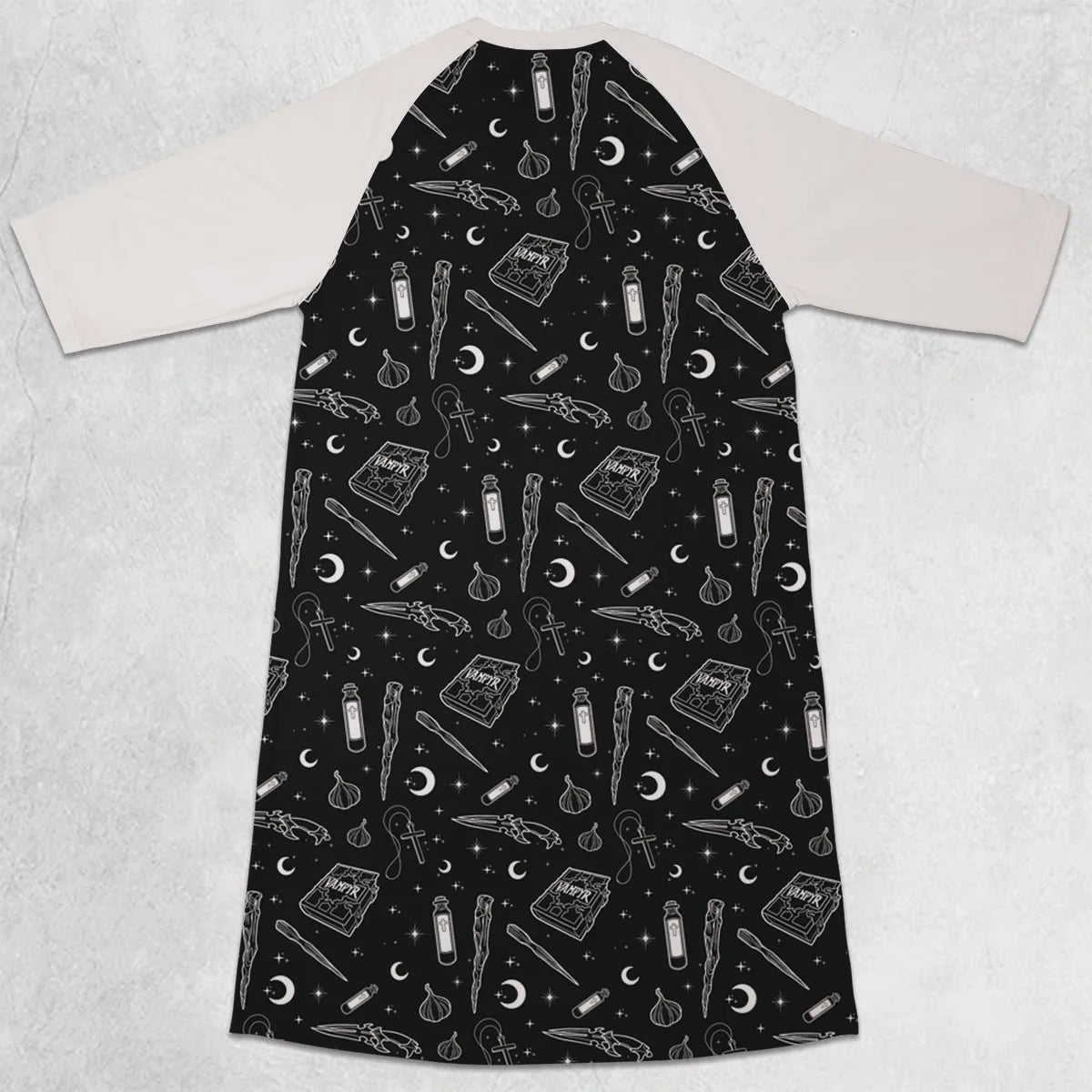 3/4 Sleeve Raglan Dress - NSSX4M39