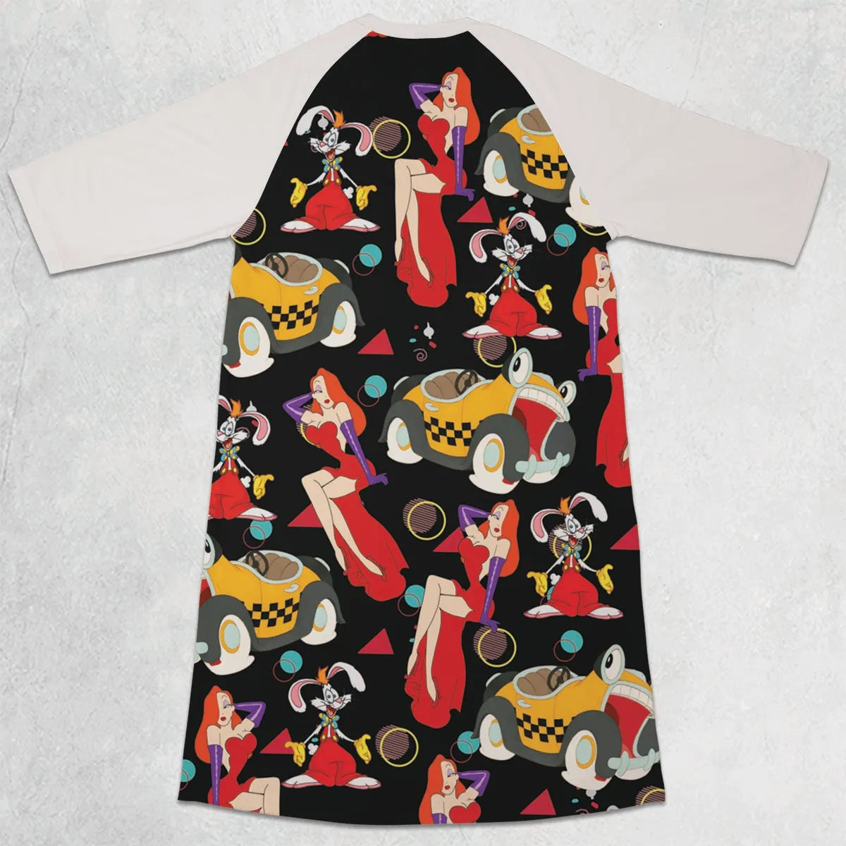 3/4 Sleeve Raglan Dress - YG5USBBE