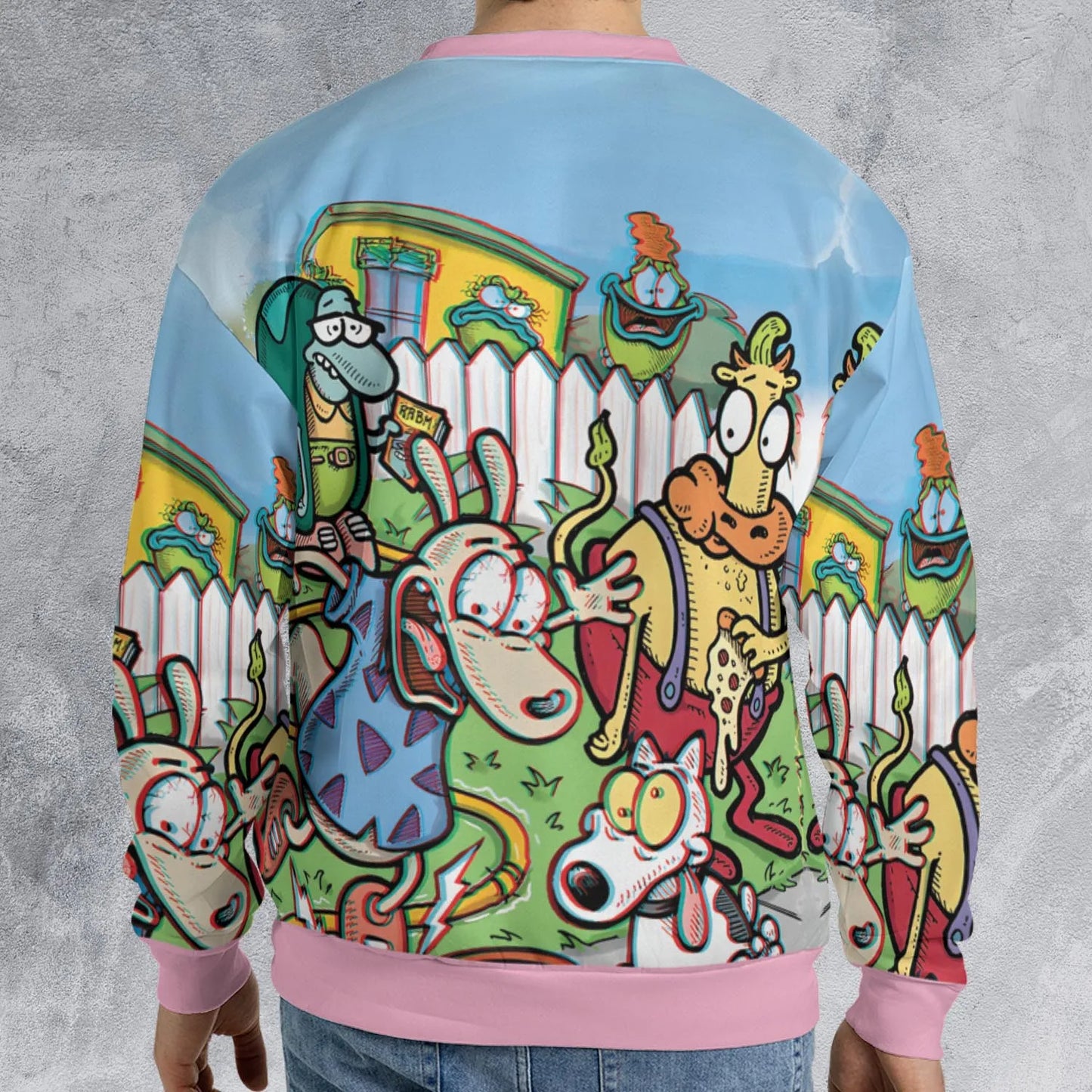 All-over Print Sweatshirt - YH297XJB