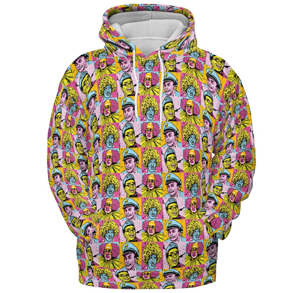 All-over Print Hoodie - LNKHUM6J -  - 2