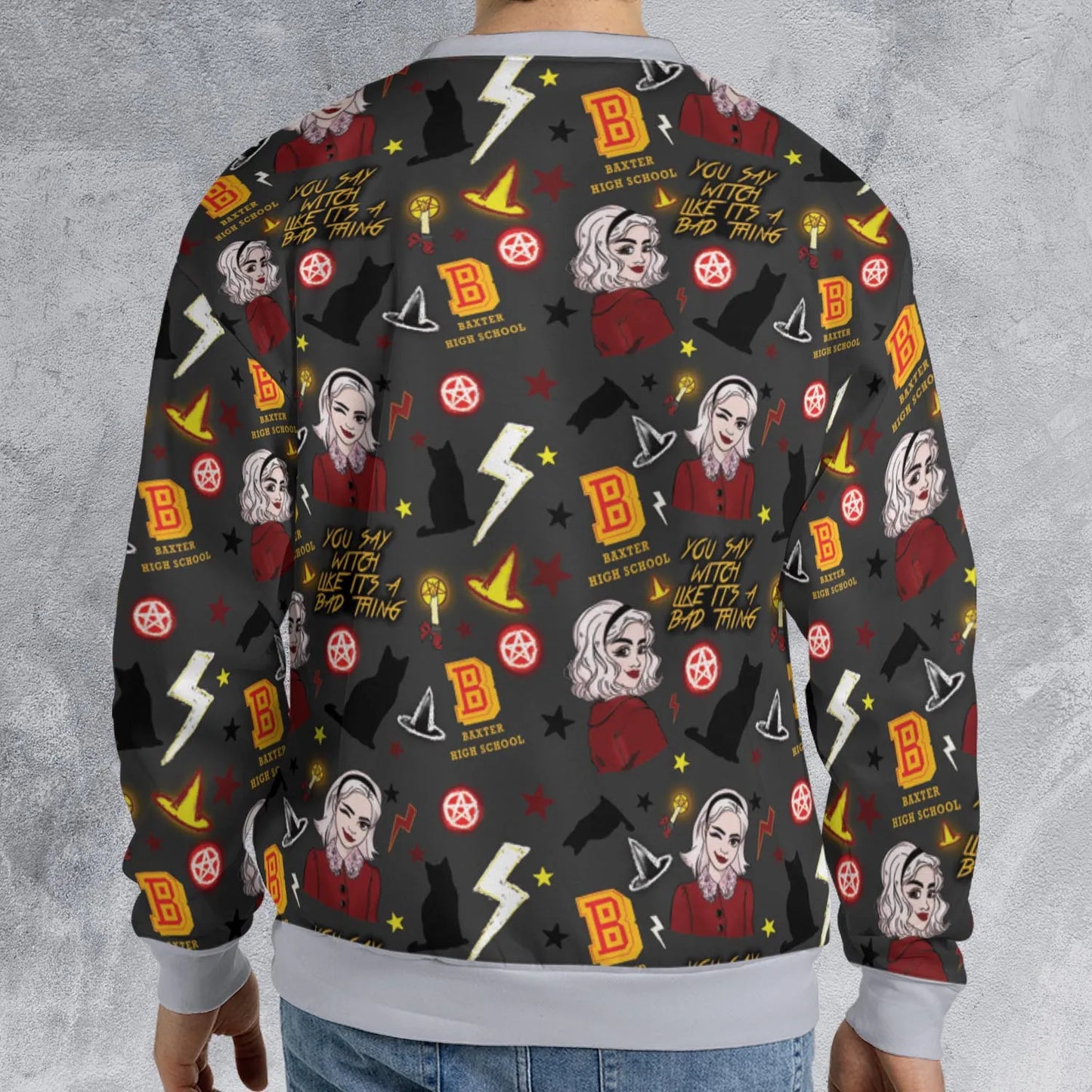 All-over Print Sweatshirt - 5W1W1HVE