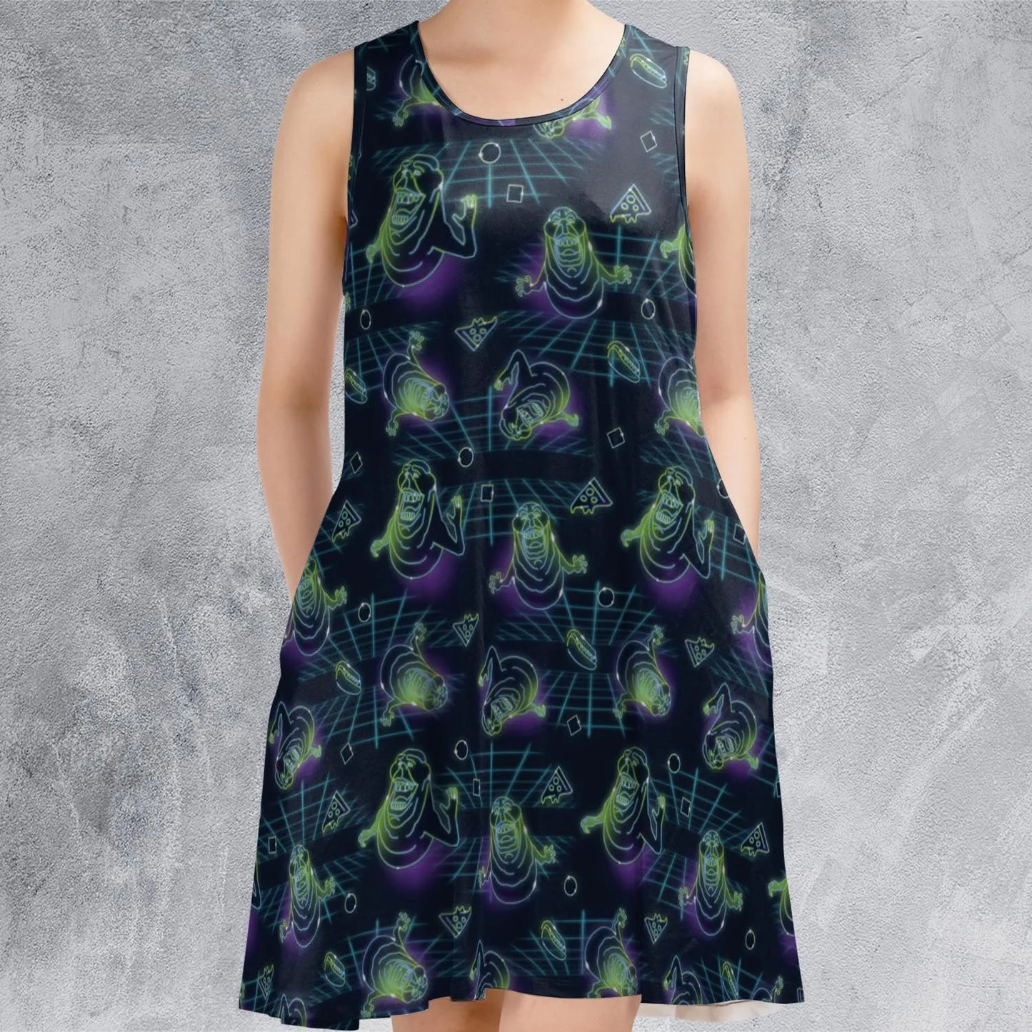 Sleeveless Dress - U34DJZYE
