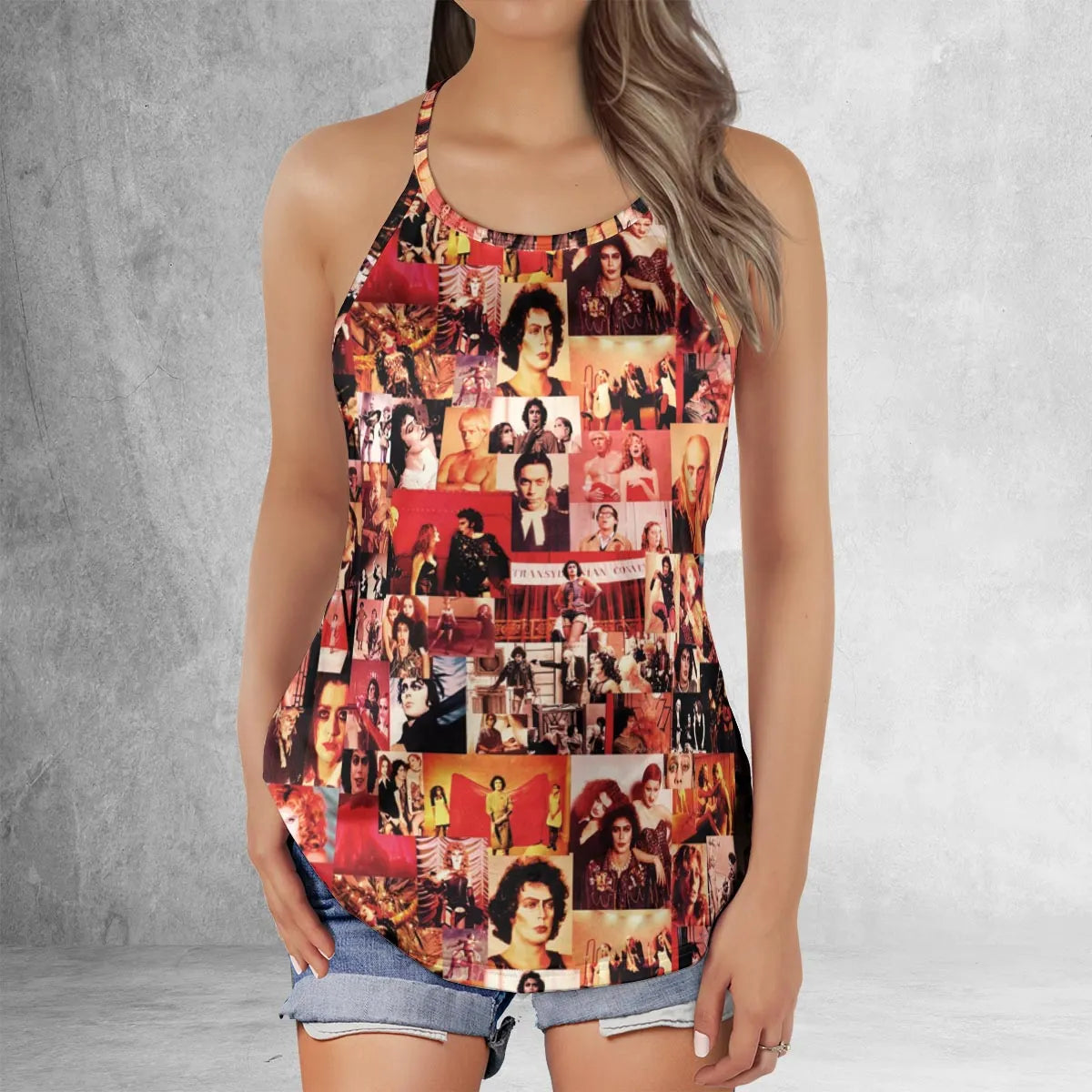 Criss Cross Tank Top - PF2DZCVV