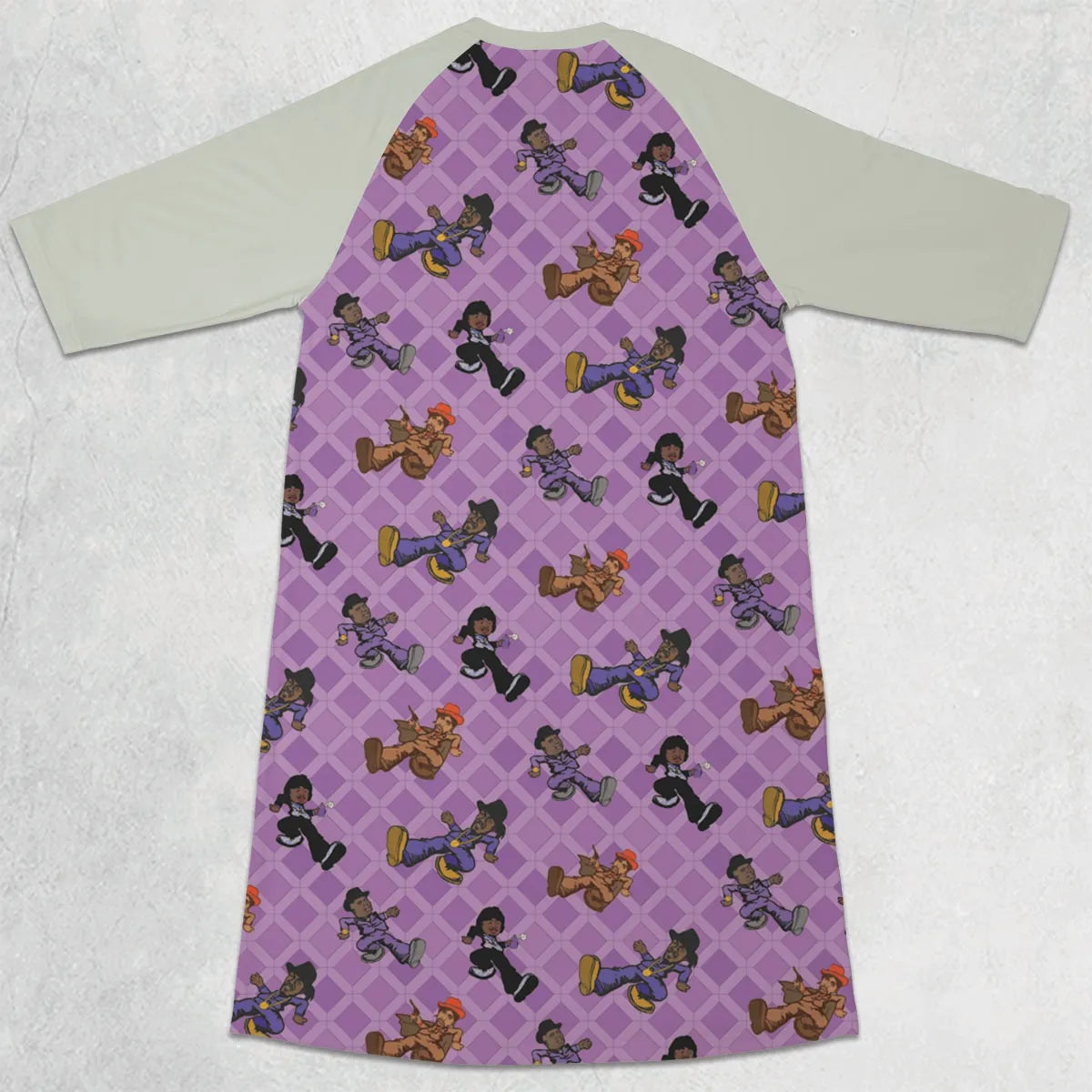 3/4 Sleeve Raglan Dress - 21LB4DY8