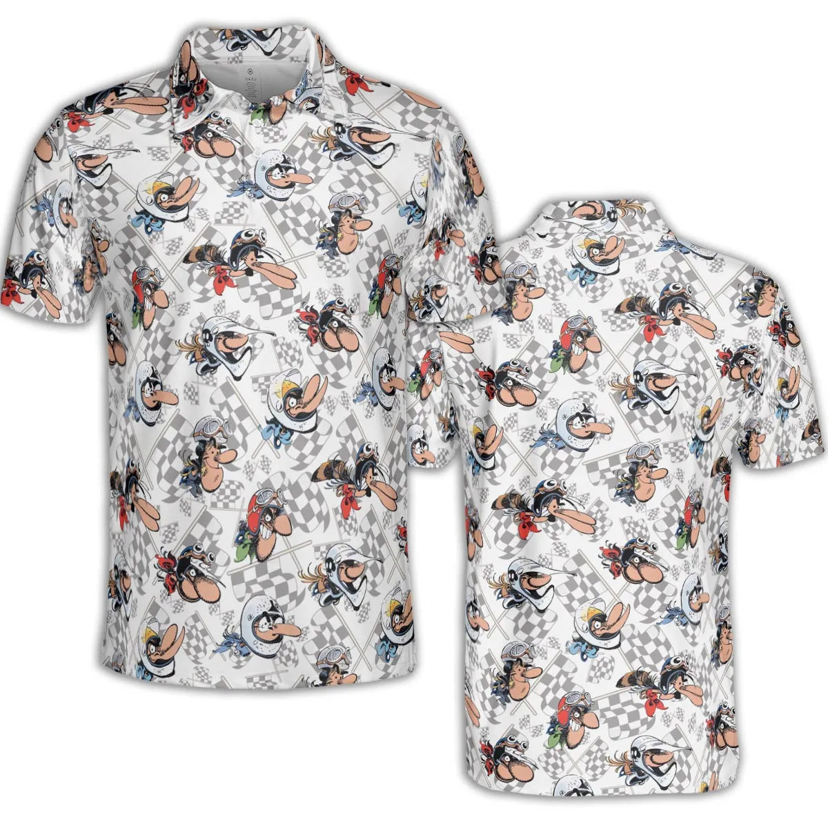 AOP Men/Women Polo Shirt - S8ZUB5W3