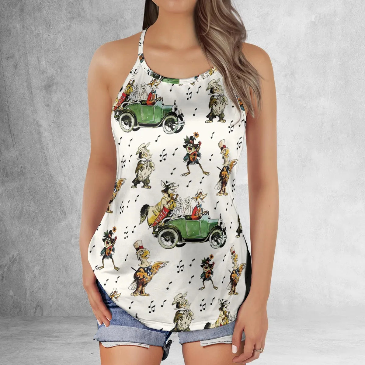 Criss Cross Tank Top - S6VNKKKA