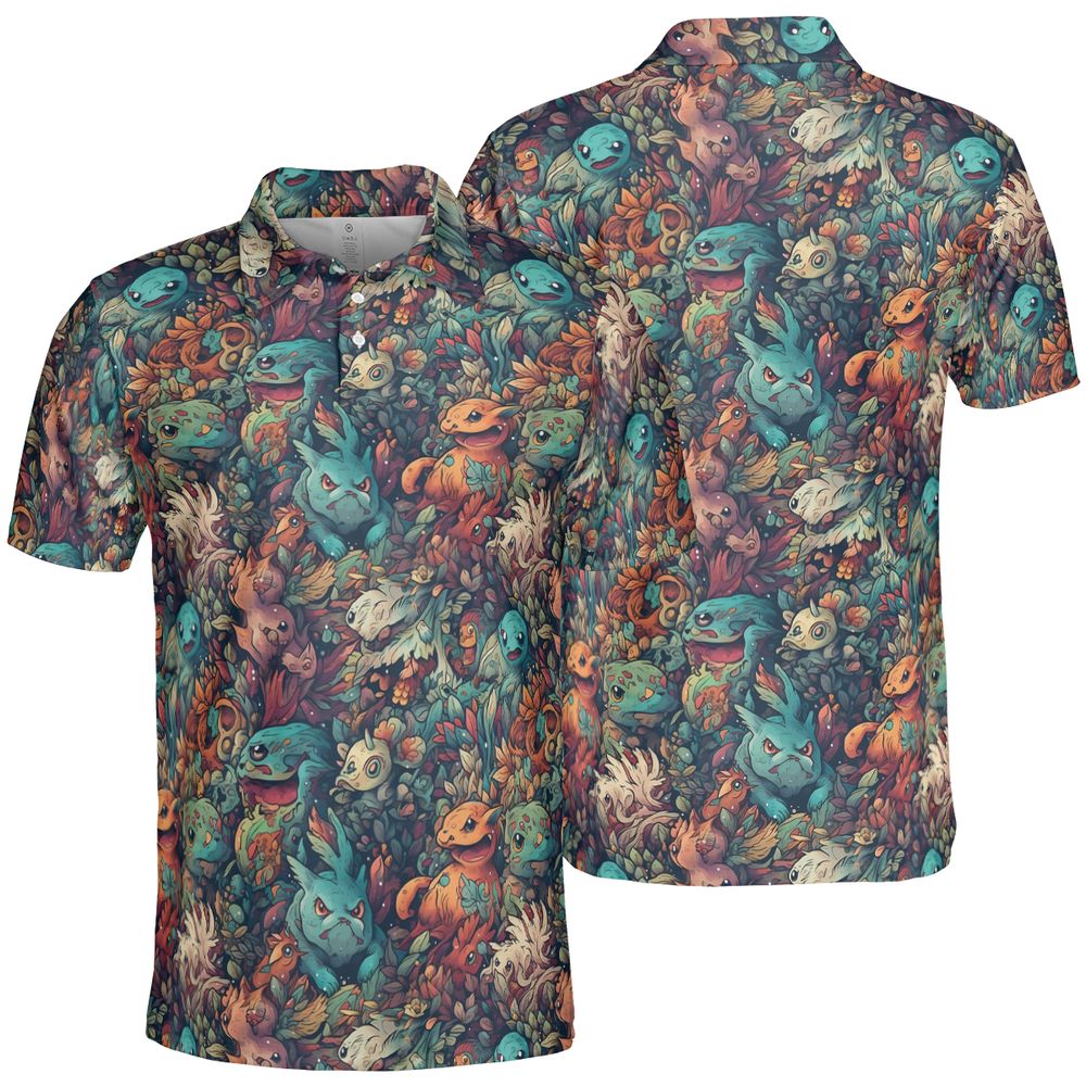 AOP Men/Women Polo Shirt - D5KWG5PM -  - 2
