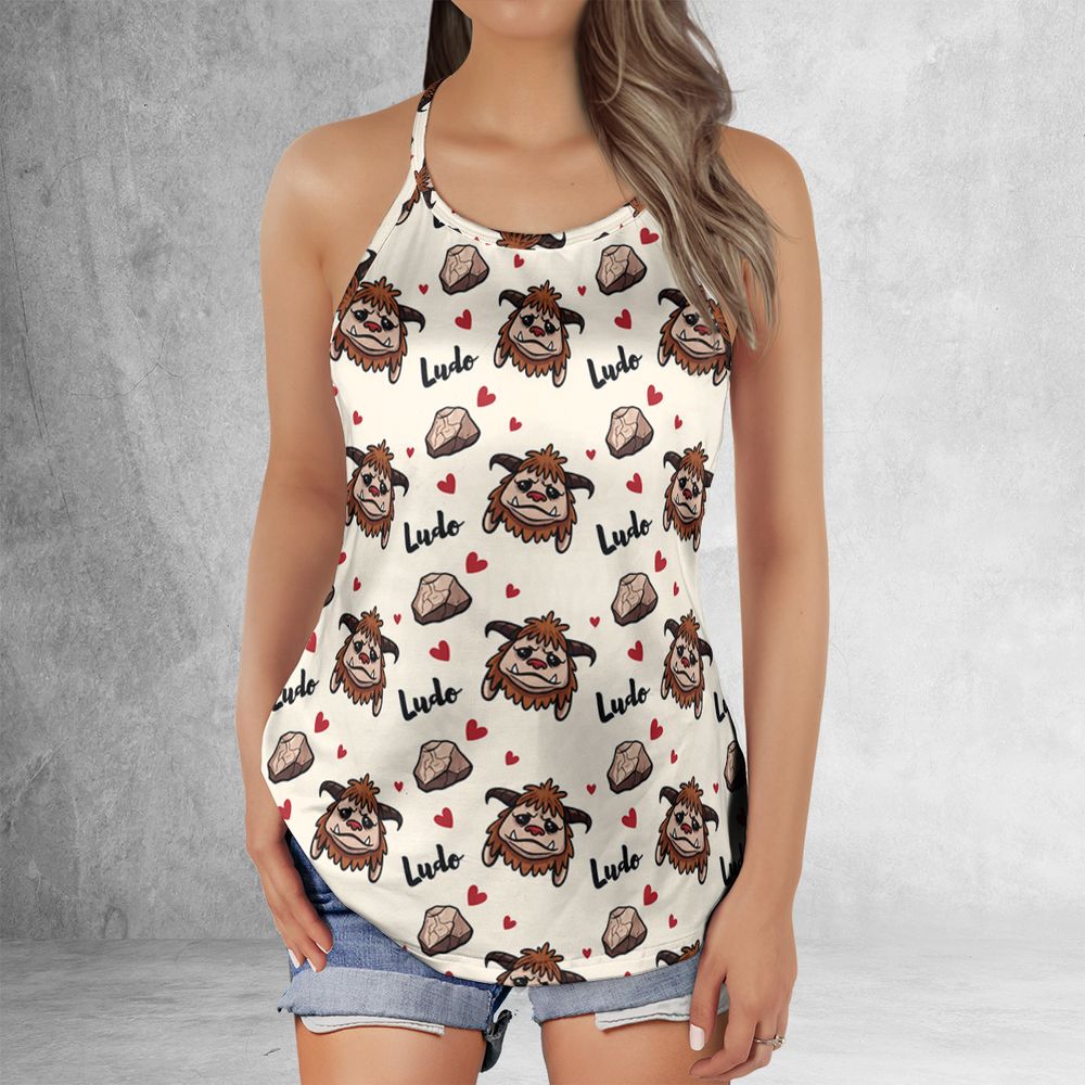 Criss Cross Tank Top - PK78QKB9 -  - 2