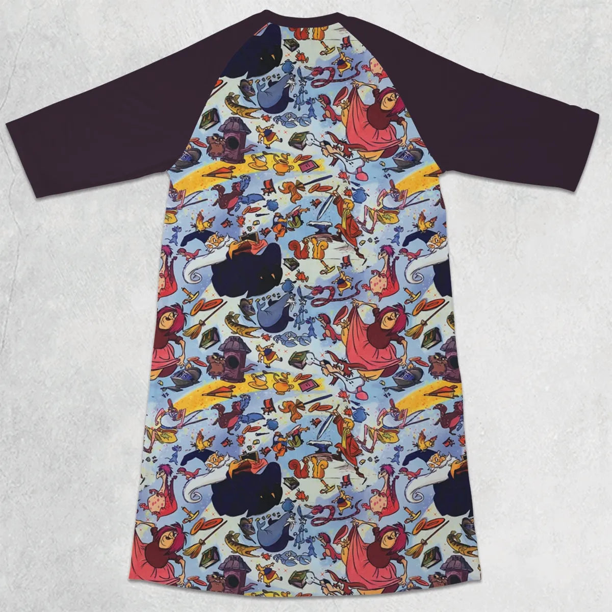 3/4 Sleeve Raglan Dress - 6936AVCU