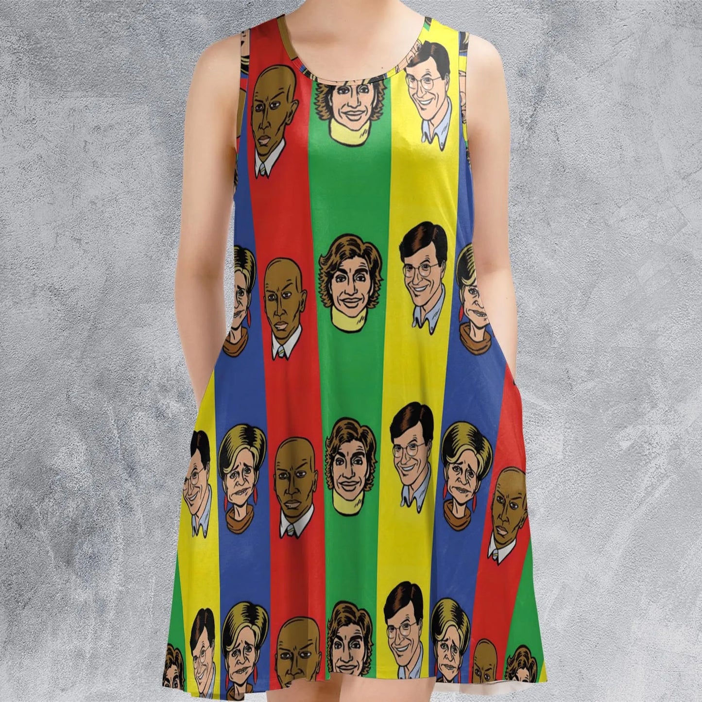 Sleeveless Dress - L7PLWLP9