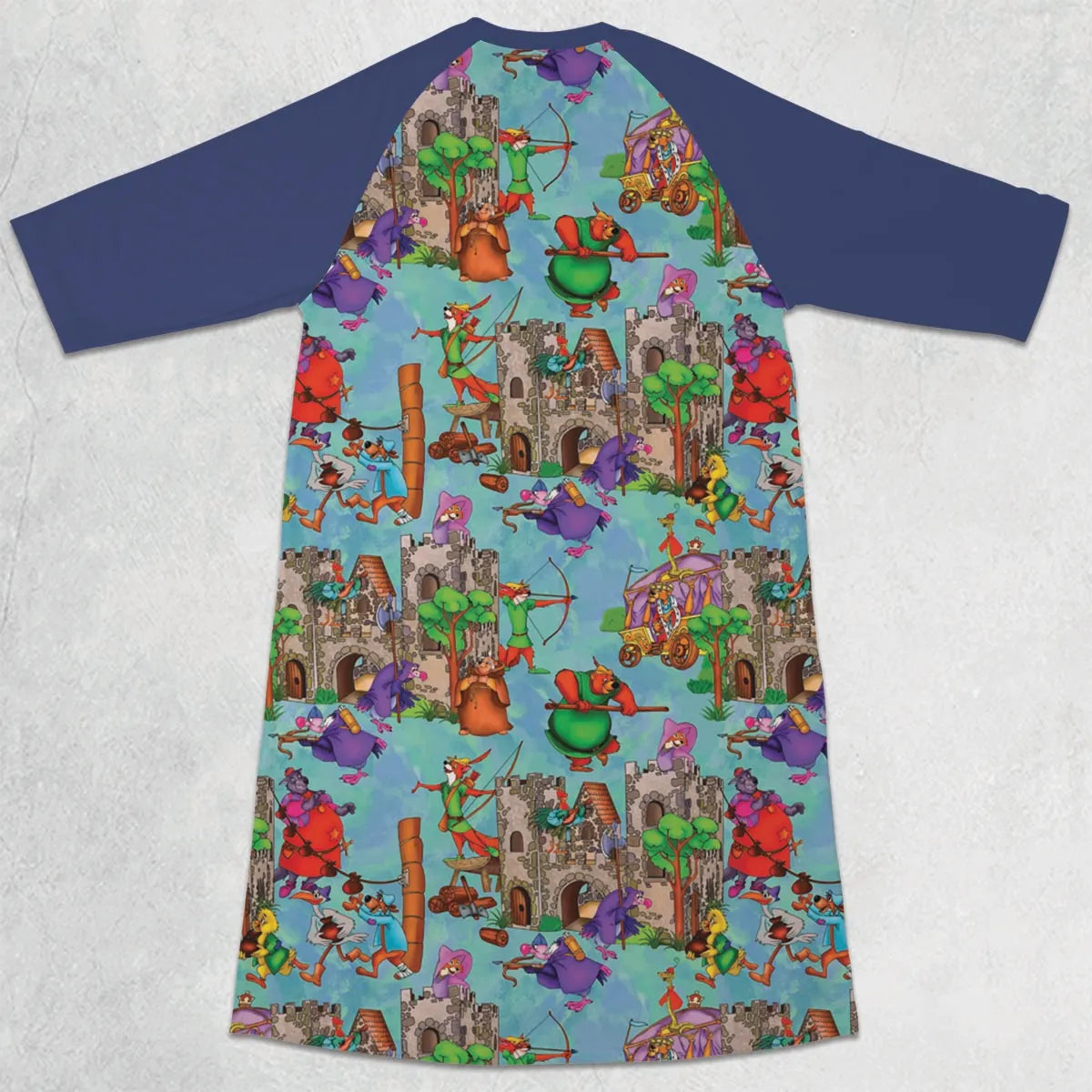 3/4 Sleeve Raglan Dress - VE21NAD4