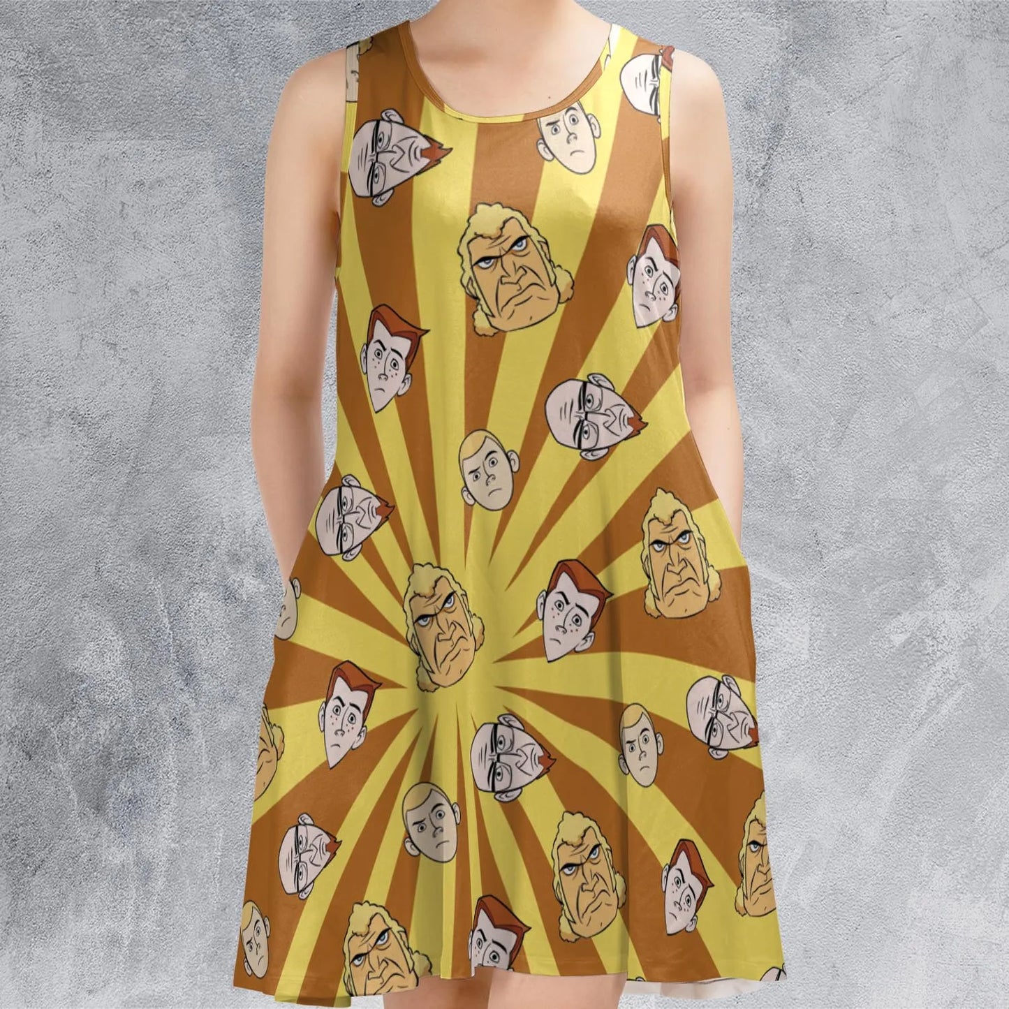 Sleeveless Dress - Z11PVSSZ