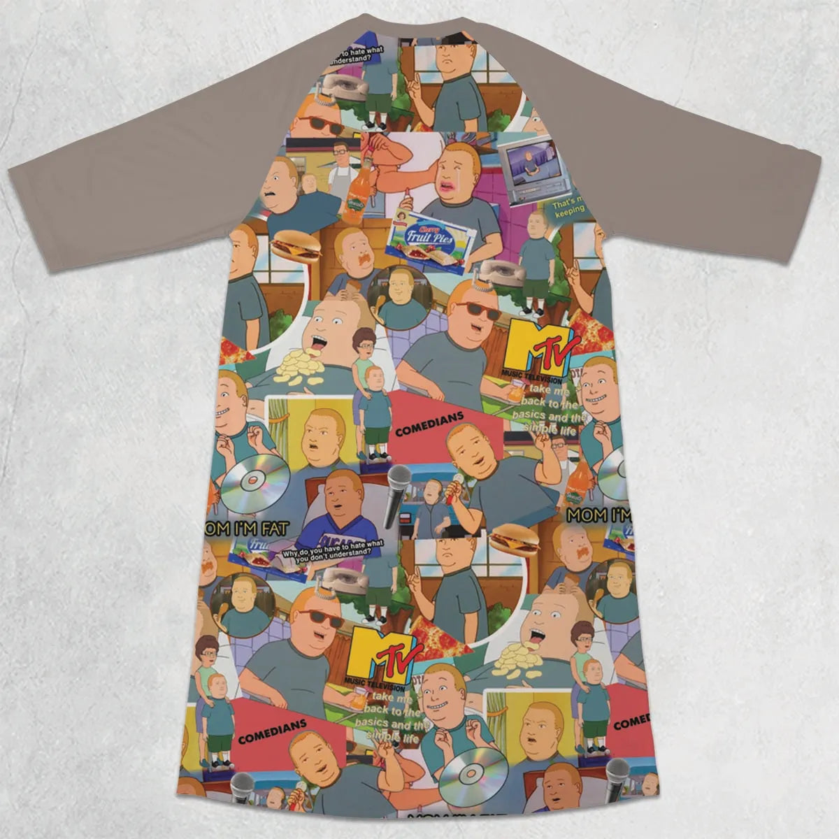 3/4 Sleeve Raglan Dress - Y6CHJ472