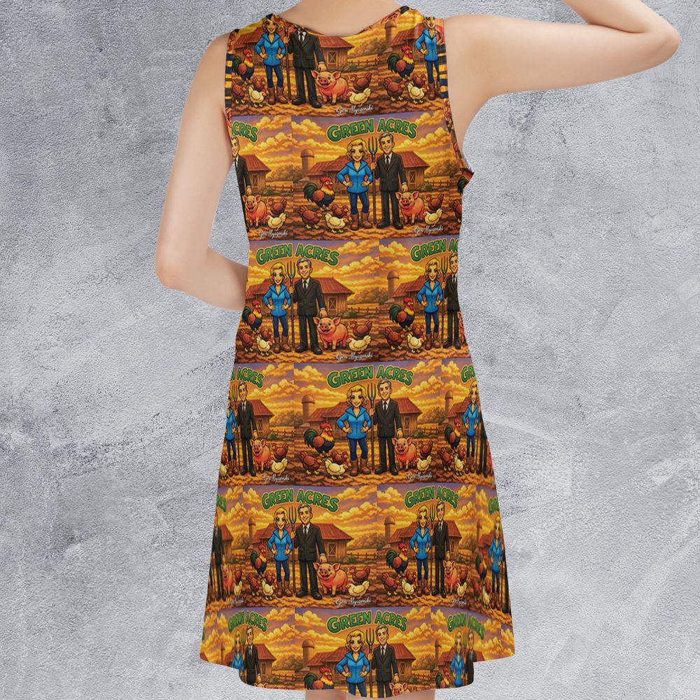 Sleeveless Dress - P9MEN486 -  - 2