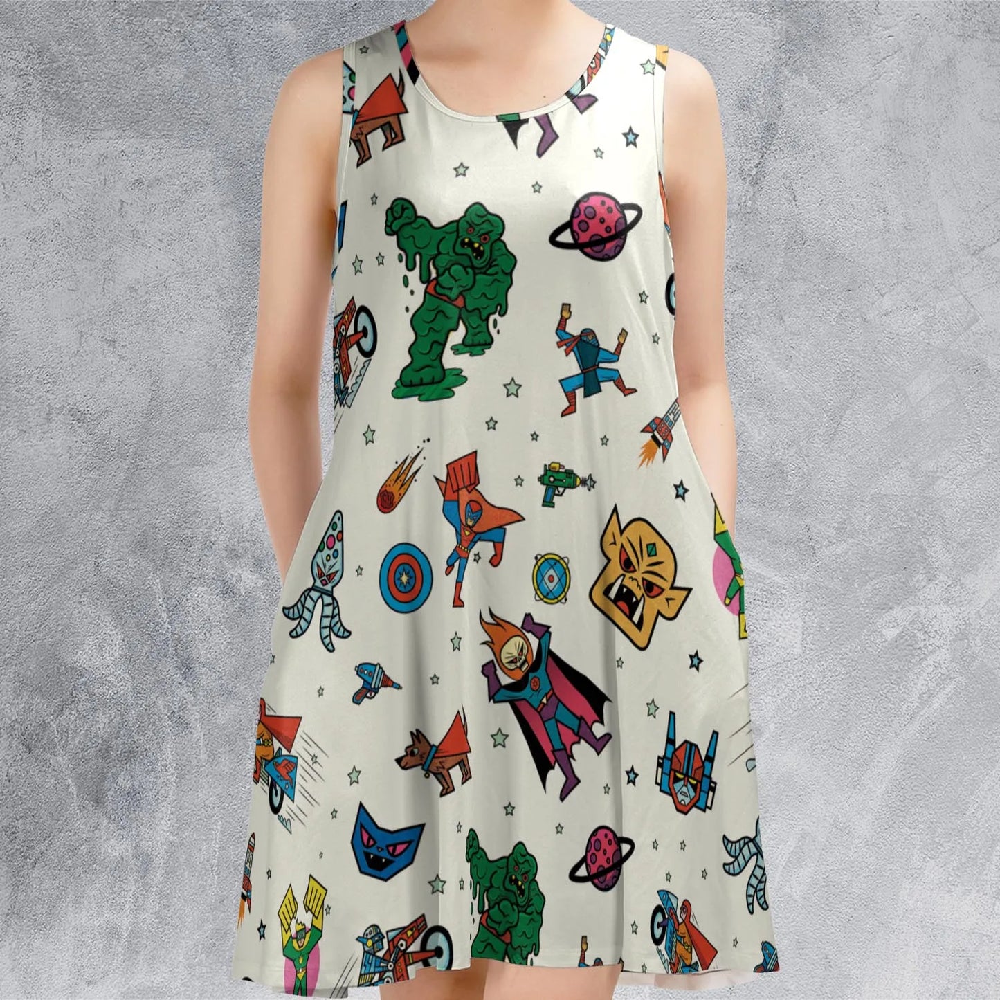 Sleeveless Dress - XB47THS6