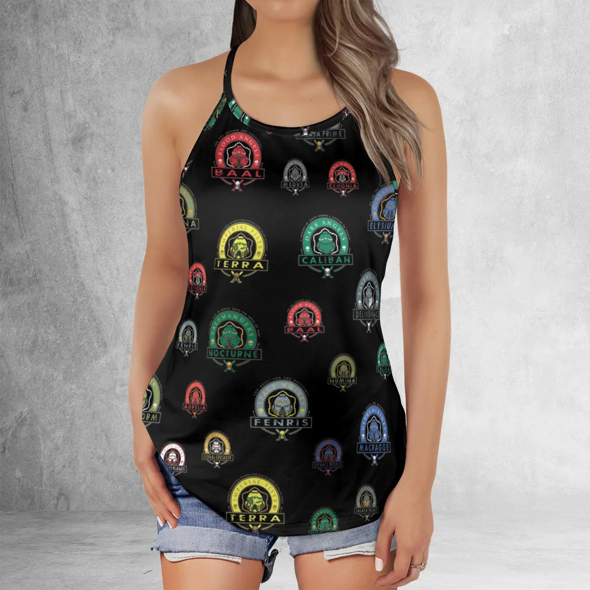 Criss Cross Tank Top - BPE63VVJ