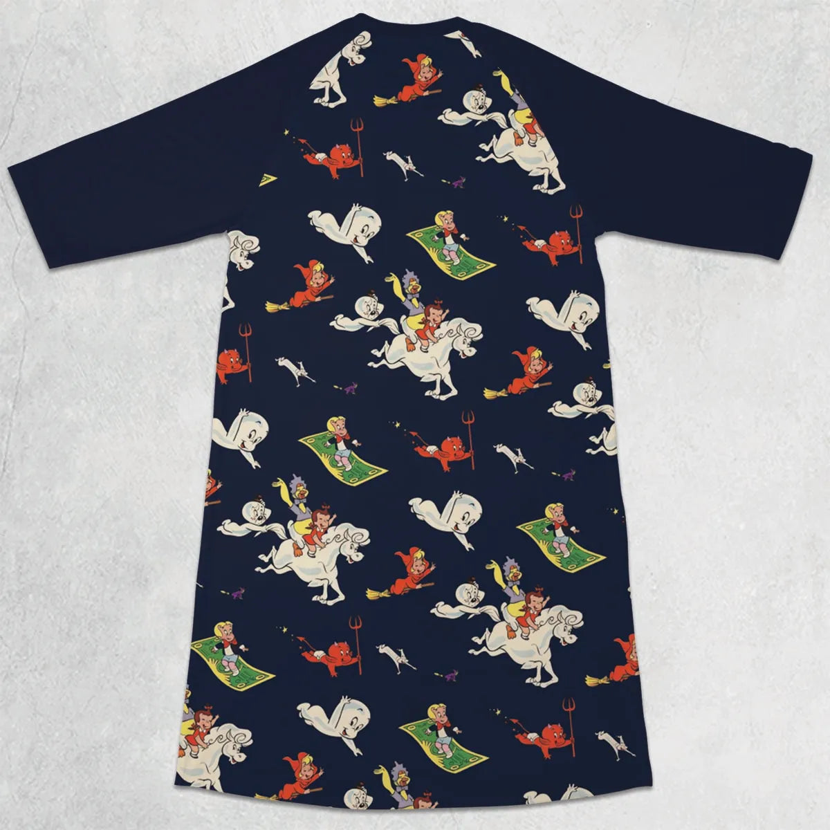 3/4 Sleeve Raglan Dress - UYCK86EY
