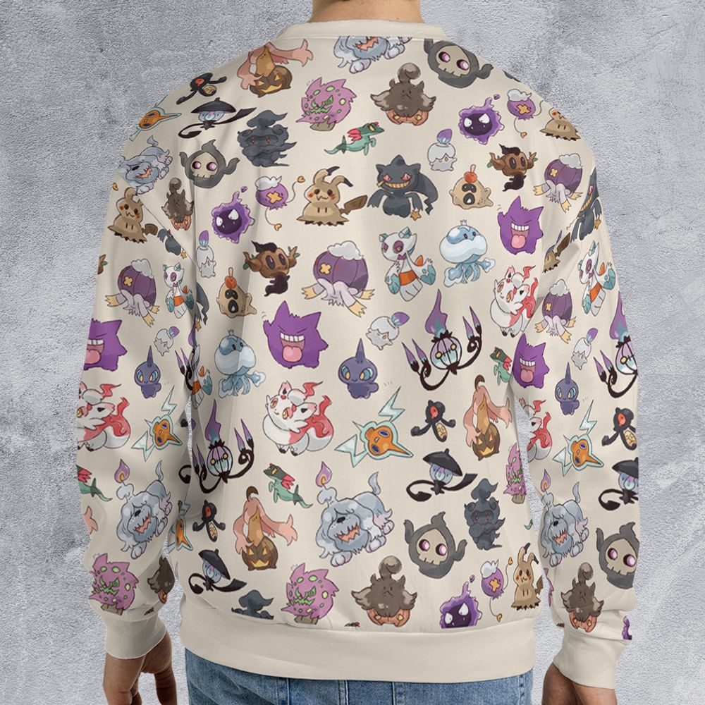 All-over Print Sweatshirt - 6SH1A7CJ -  - 2