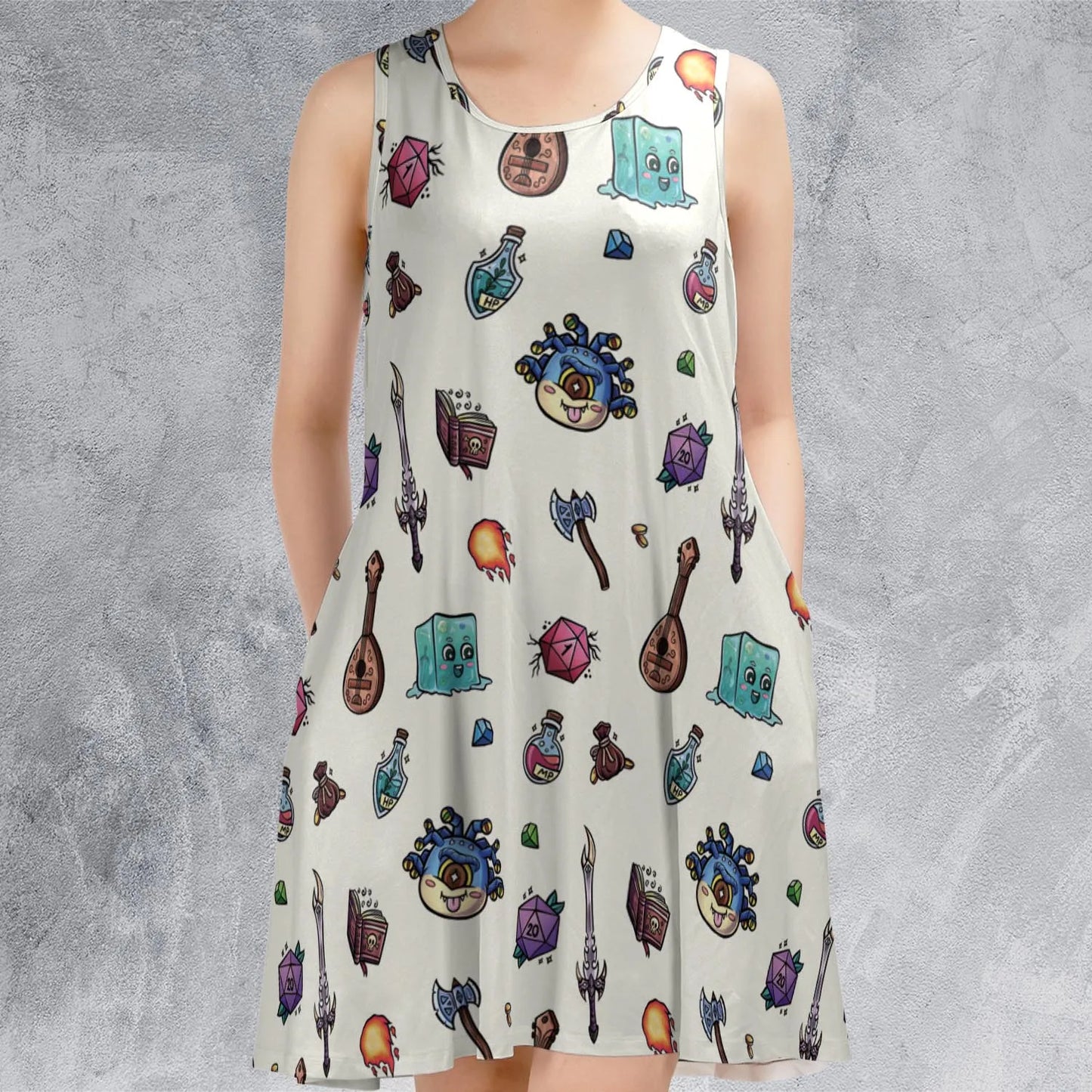 Sleeveless Dress - 2JSSY6EP