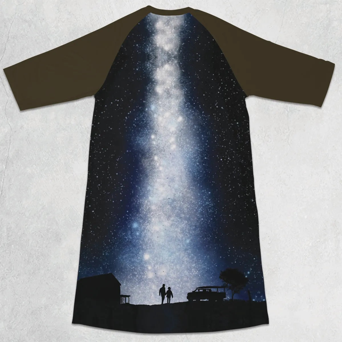 3/4 Sleeve Raglan Dress - GETZ5K9Q