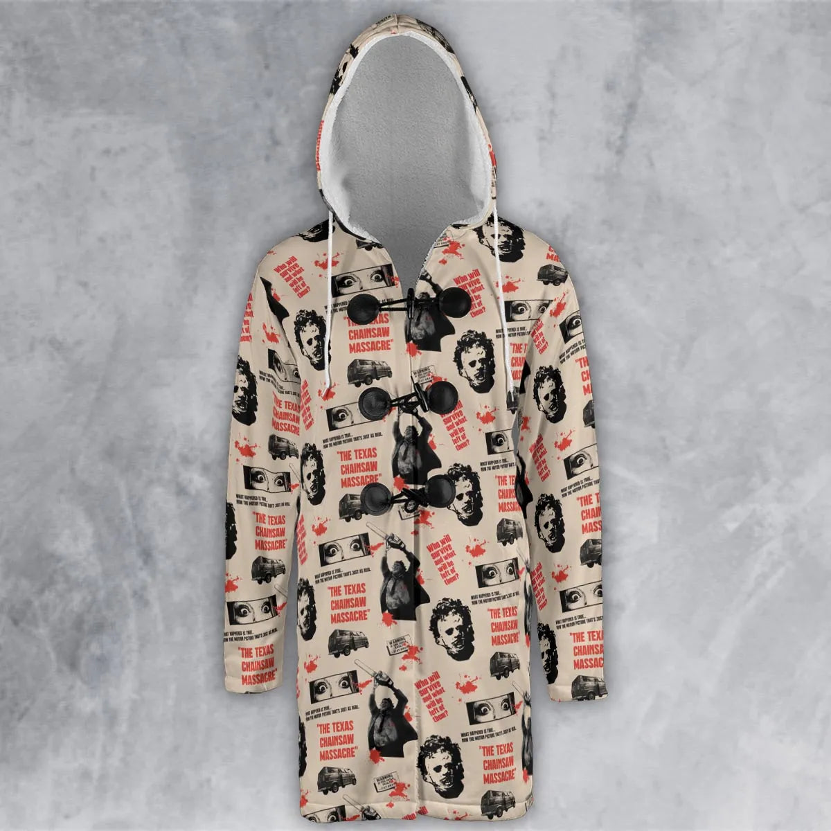 Hooded Cloak Coat - 1DCXL38X