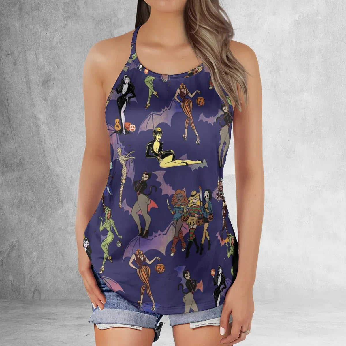 Criss Cross Tank Top - 279DW1B7