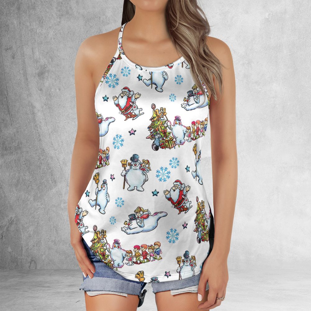 Criss Cross Tank Top - RU3R4DLH -  - 2