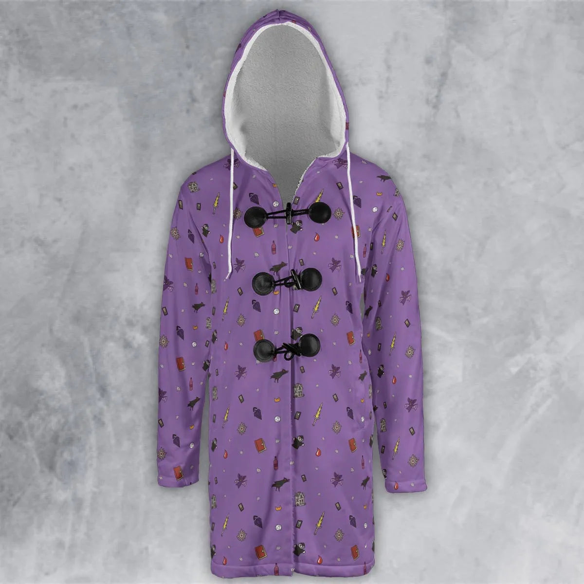 Hooded Cloak Coat - 1VDSMNU5