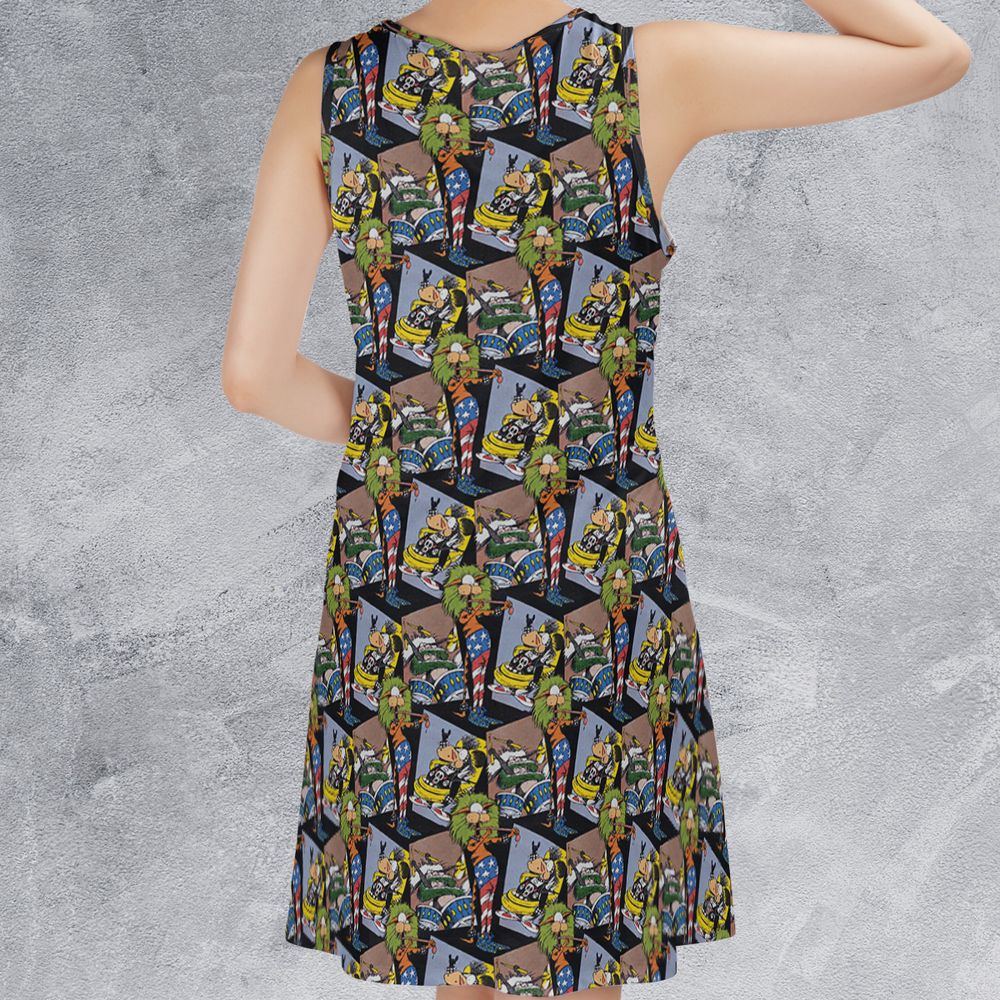Sleeveless Dress - 9VU625LV -  - 2