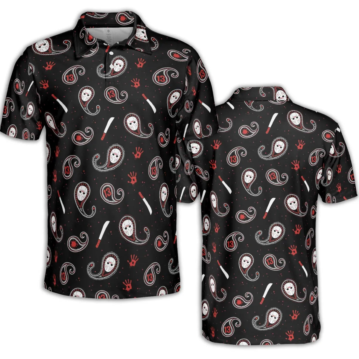AOP Men/Women Polo Shirt - LY9SVCFR