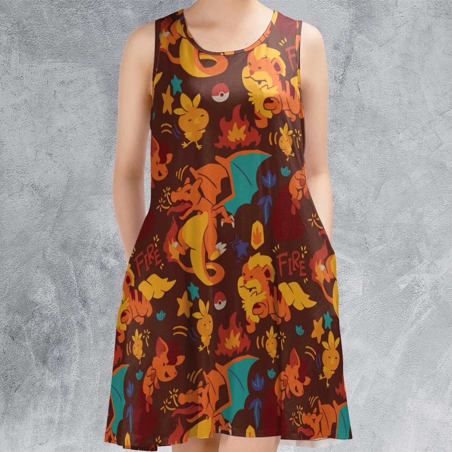 Sleeveless Dress - 5YZ7K5PV