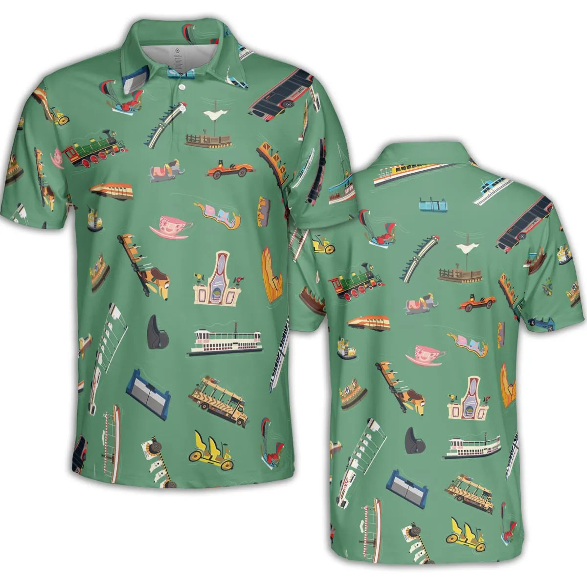 AOP Men/Women Polo Shirt - EMS18K9R