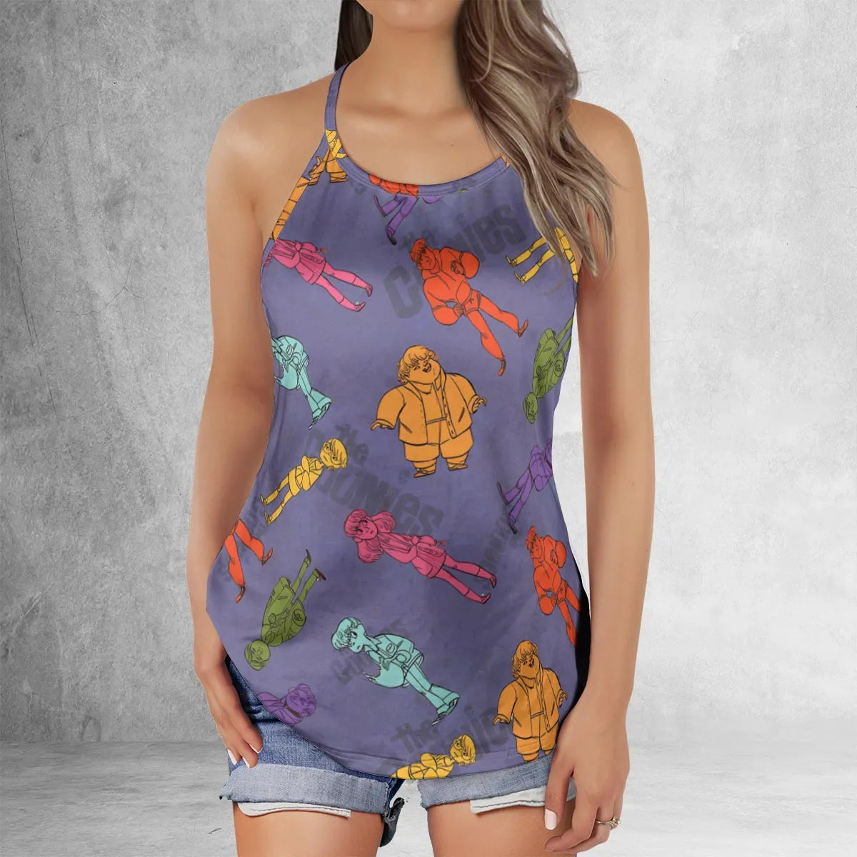 Criss Cross Tank Top - TD4JXKZR